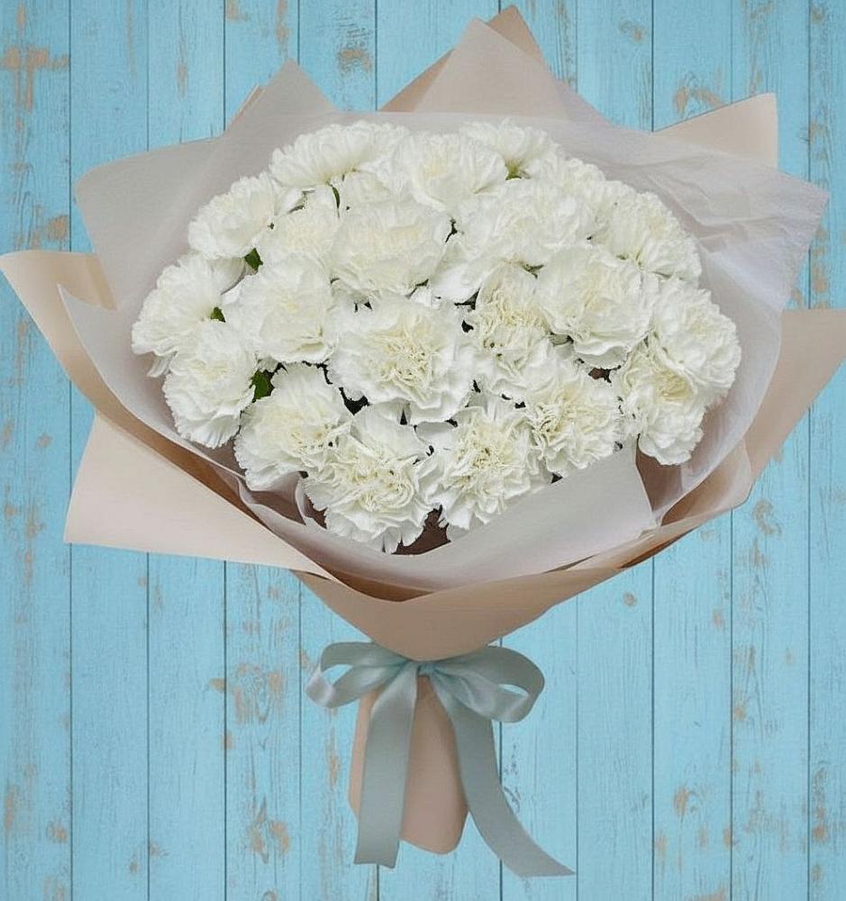 Букет цветов из: Гвоздики в Починки