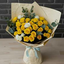 Букет цветов из:  Розы в Починки