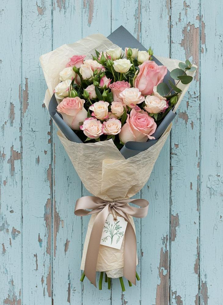 Букет цветов из: Розы в Починки