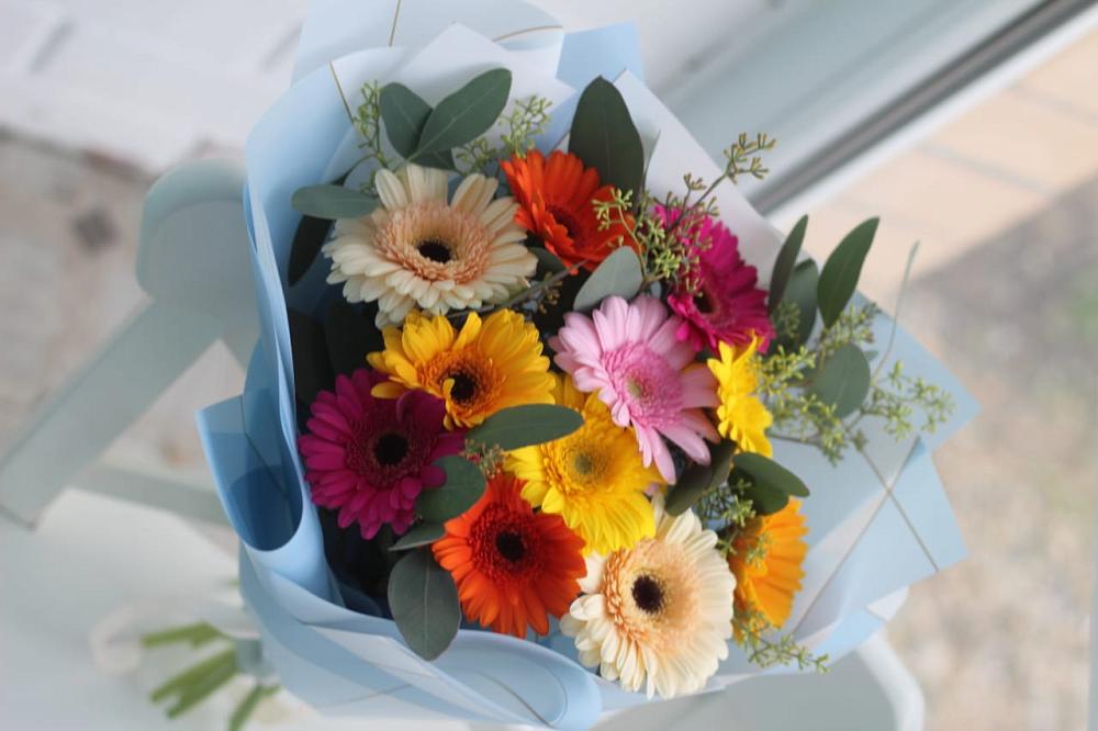 Букет цветов из: Герберы в Починки