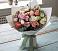 Букет цветов из: Розы, Лизиантусы и Гвоздики в Починки