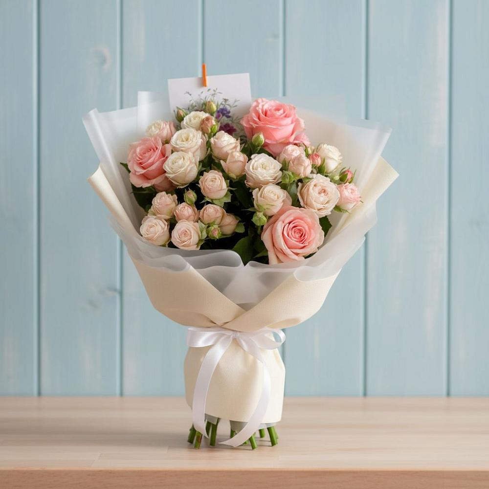 Букет цветов из: Розы в Починки