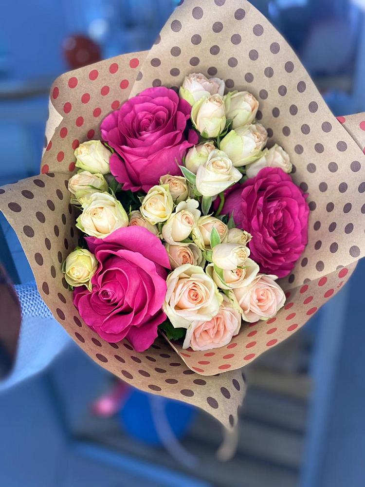 Букет цветов из: Розы в Починки