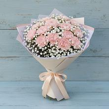 Букет цветов из:  Гвоздики в Починки