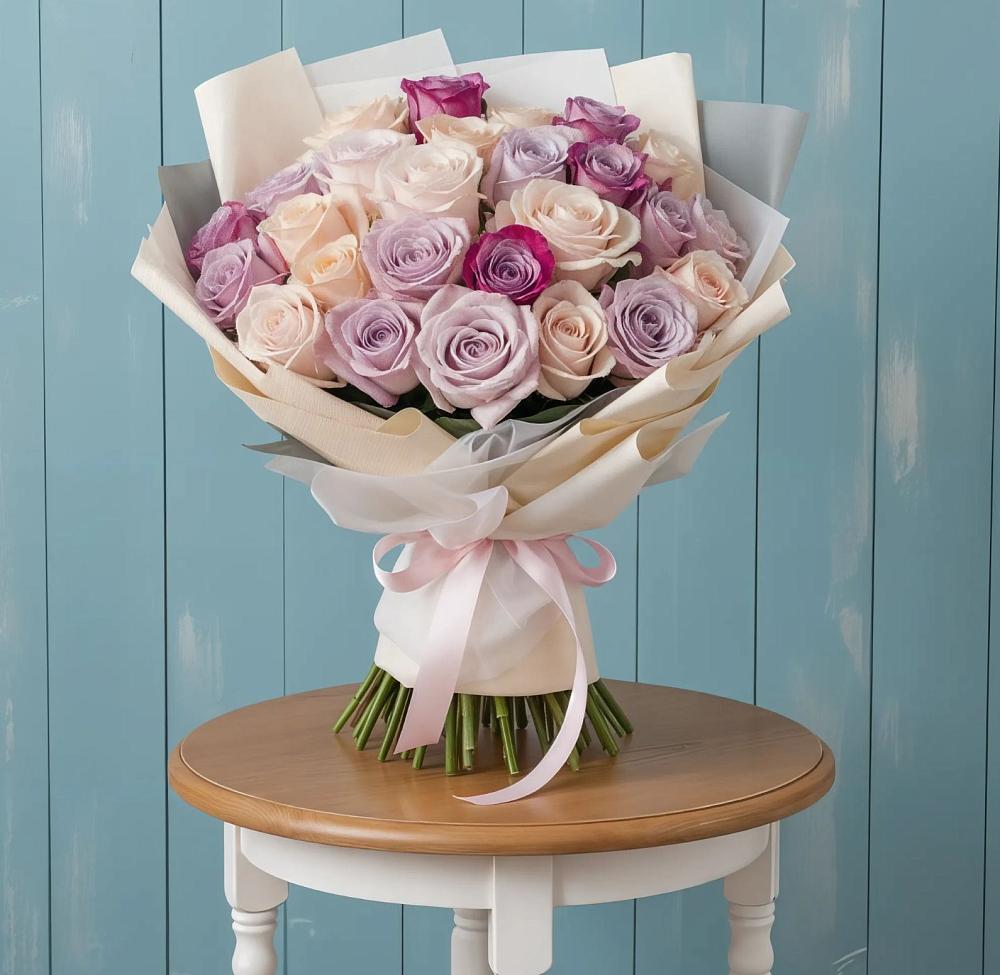 Букет цветов из: Розы в Починки