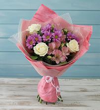 Букет цветов из:  Герберы #REPLACE_PRED# Починки