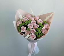 Букет цветов из:  Розы и Хризантемы в Починки
