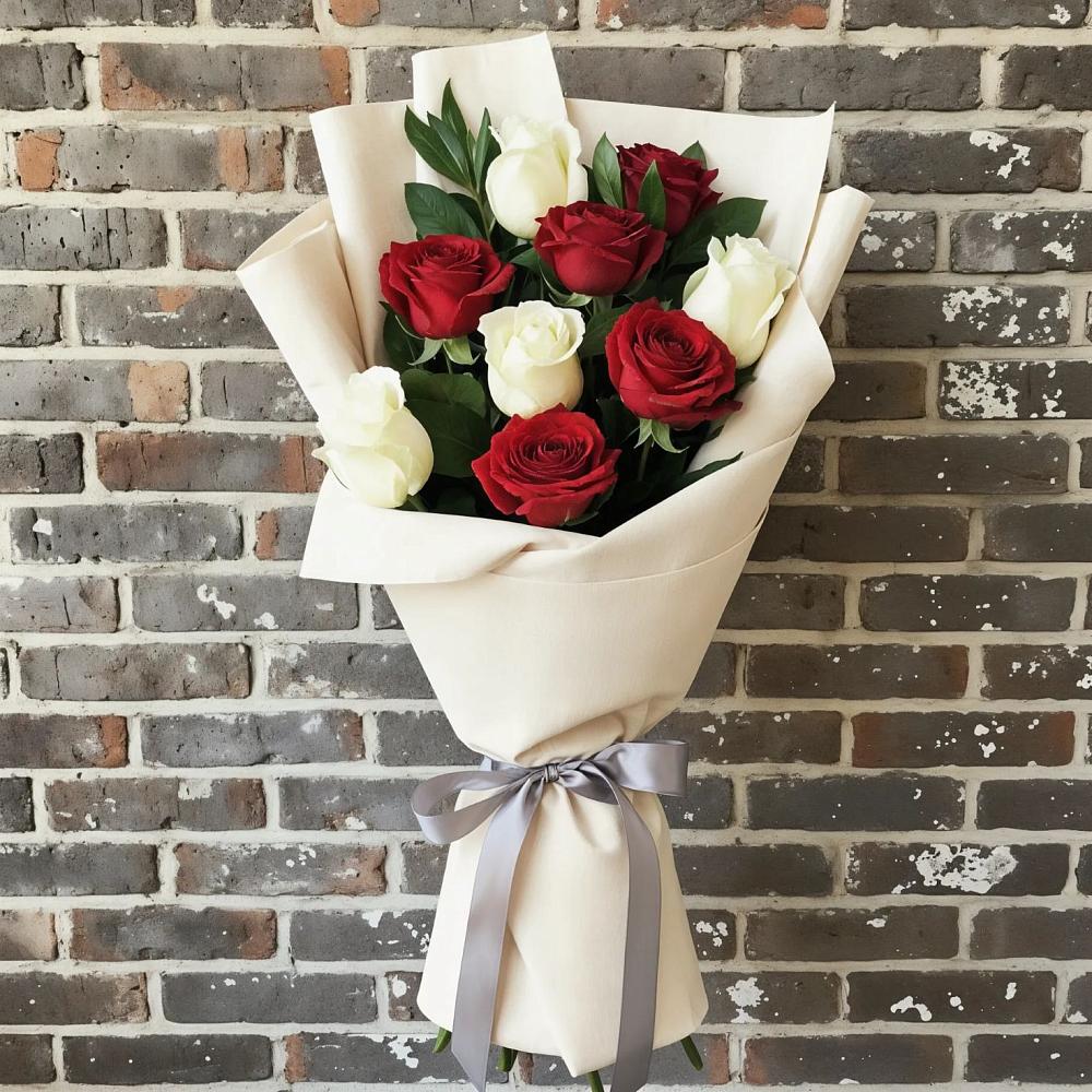 Букет цветов из: Розы в Починки