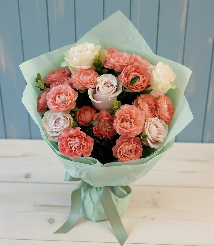 Букет цветов из: Розы в Починки