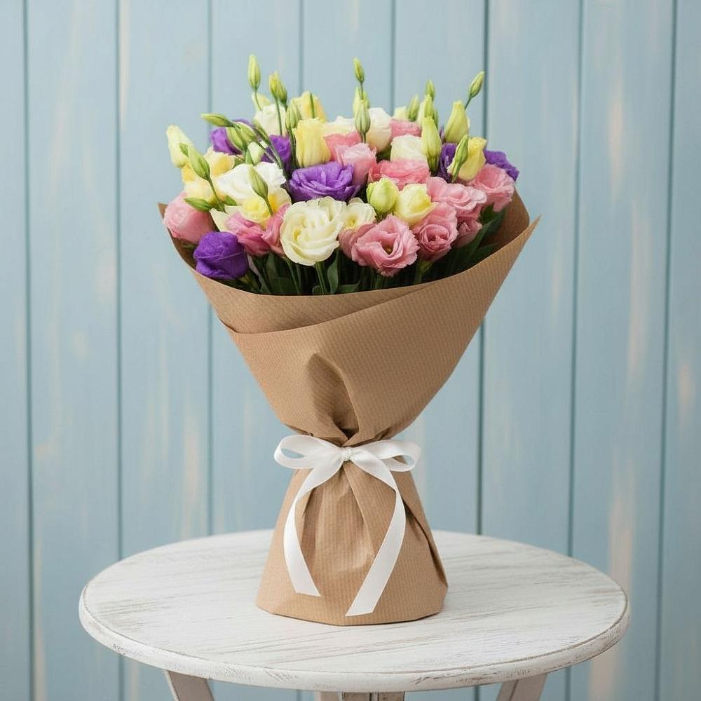 Букет цветов из: Лизиантусы в Починки