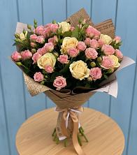 Букет цветов из:  Розы в Починки