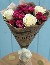 Букет цветов из:  Розы в Починки