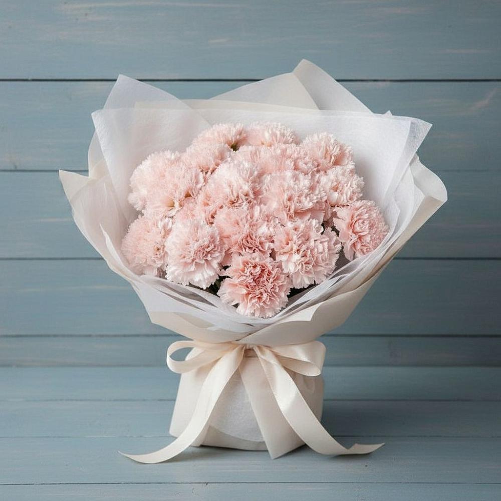 Букет цветов из: Гвоздики в Починки