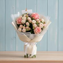 Букет цветов из:  Розы в Починки