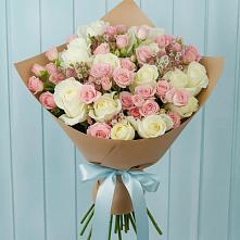 Букет цветов из:  Розы в Починки